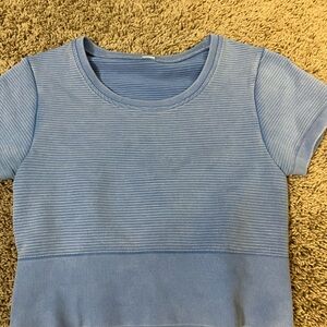 Aerie Seamless Ribbed Workout Top